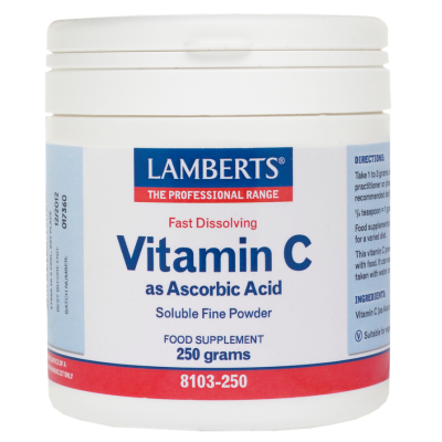 LAMBERTS Vitamin C Ascorbic Acid 250grams